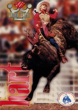 1996 High Gear Rodeo Crown Jewels #47 J.W. Hart Front